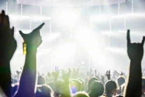 Dynamic crowd at a live - Credits: pexels