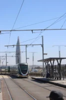A modern tram passes on - Credits: pexels