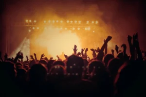 Energetic music concert with a - Credits: pexels