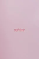 Pink surface with the word - Credits: pexels