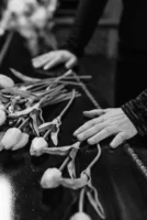Black and white image of - Credits: pexels