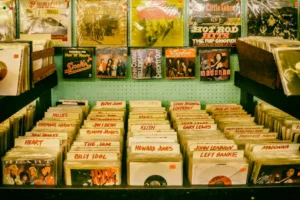 Explore a classic music store - Credits: pexels