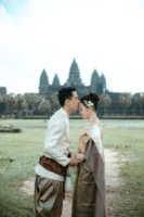 A couple in traditional Khmer - Credits: pexels