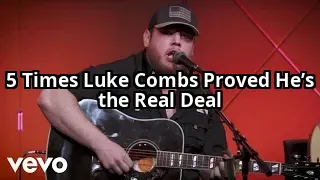 5 Unbelievable Luke Combs Stories That Will Make You Love Him Even More