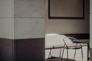 A stylish minimalist seating area - Credits: pexels