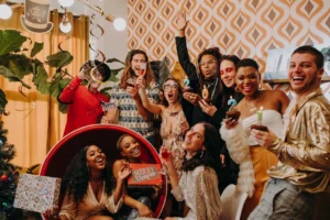 Group of friends celebrating New - Credits: pexels