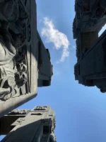 Dramatic view of towering stone - Credits: pexels