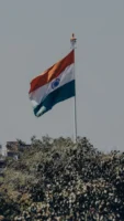 Vibrant Indian flag waving against - Credits: pexels