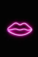 Vibrant neon pink lips decoration - Credits: pexels
