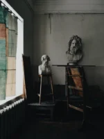 Artistic composition of classical busts - Credits: pexels