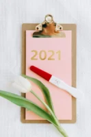 Flat lay of a pregnancy - Credits: pexels