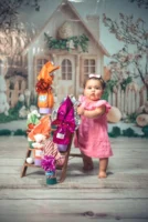 Adorable baby girl in pink - Credits: pexels