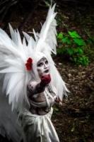 Enchanting fantasy angel with dark - Credits: pexels