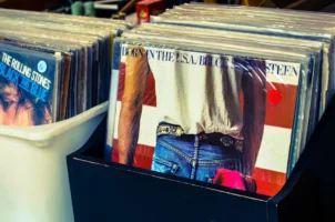 Collection of classic vinyl records - Credits: pexels