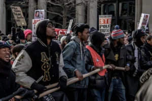 Protesters march in New York - Credits: pexels