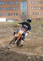 A motocross rider navigates a - Credits: pexels