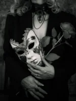 Mysterious woman holding a venetian - Credits: pexels