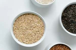 A variety of rice and - Credits: pexels