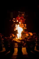 A woman with traditional Día - Credits: pexels