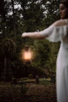 Ethereal atmosphere with a woman - Credits: pexels