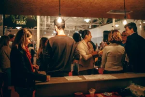 A lively indoor social gathering - Credits: pexels