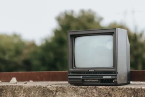 An old TV set placed - Credits: pexels