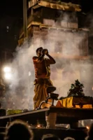 A Hindu priest performs a - Credits: pexels