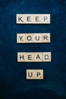 Scrabble tiles spelling 'Keep your - Credits: pexels