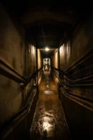 Spooky underground tunnel with wet - Credits: pexels