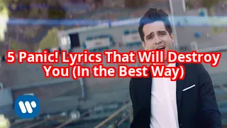 5 Panic! at the Disco Lyrics That Will Hit You Harder Than a Midlife Crisis