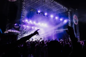 A vibrant concert scene in - Credits: pexels