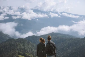 A couple enjoying a breathtaking - Credits: pexels